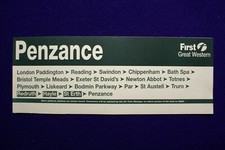 PENZANCE FIRST GREAT WESTERN