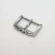 Rotary Watch Strap Buckle 18mm Replacement for Leather Straps S Steel Pre-owned