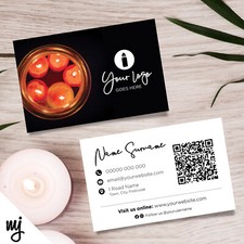 Custom Business Card Printing | Candles Candle Wax Melt Scent Business 03