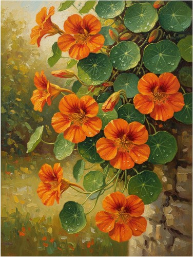 Tile mural orange - mural,