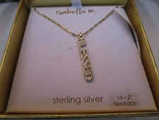 NEW ISABELLA M STERLING SILVER