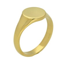 18ct Yellow Gold Signet Ring -