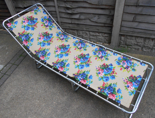 Vintage garden lounger retro - lounger,