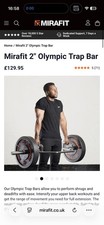 Mirafit 2" Olympic Trap Bar 