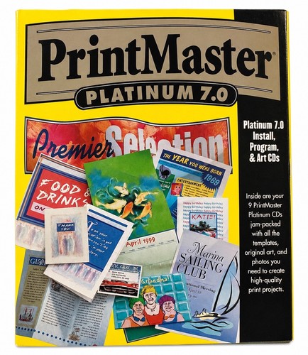 Vintage printmaster platinum - printmaster,