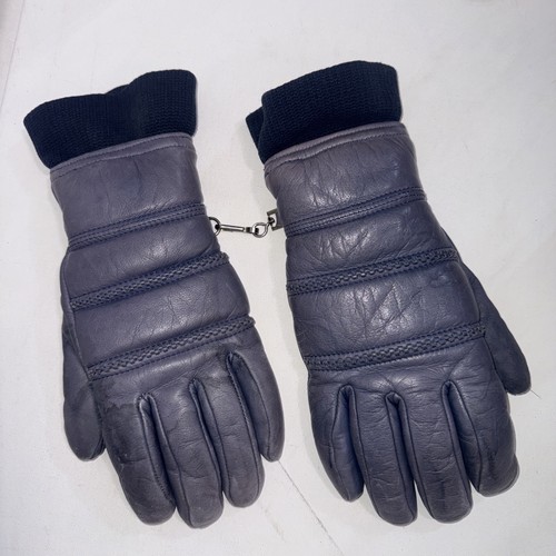 Vintage real leather - real, lined