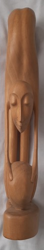 Indonesian wooden figure - figure,