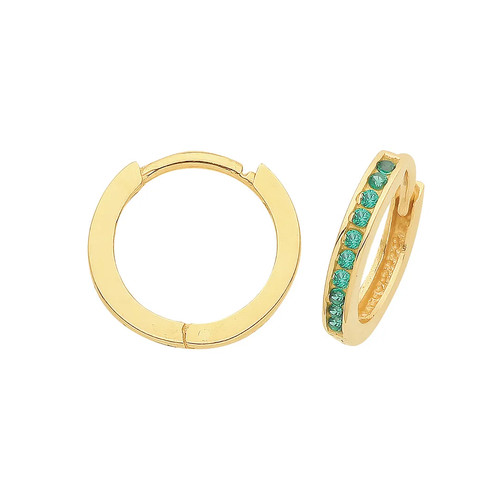 Hinged earrings 9ct - earrings,