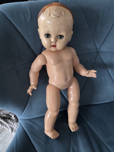 Vintage rosebud doll 1950s - vintage,