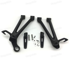 Black Rear Passenger Foot Pegs