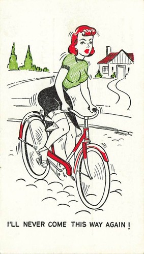 Vtg laff mechanic card risque - laff,