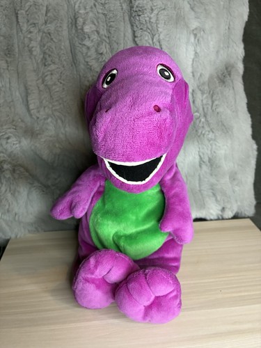 Barney the dinosaur plush - barney,