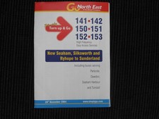Go North East bus timetable