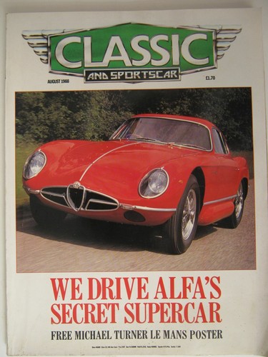 Classic sportscar august - &,