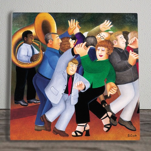 Jiving jazz tile picture - jiving,
