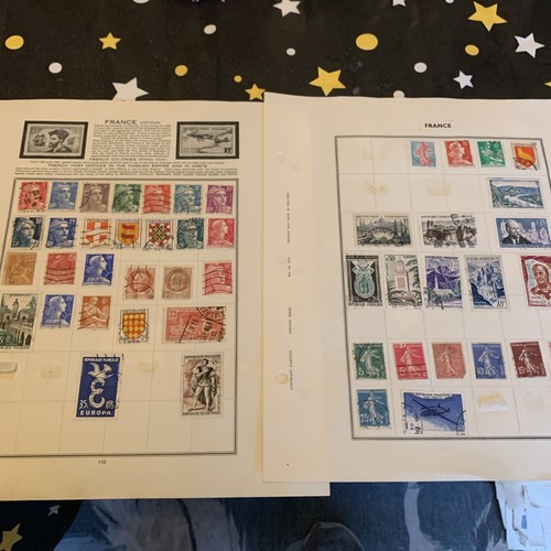 Very old stamp collection - ,