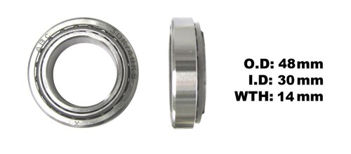 Taper bearing bottom - bearing, for