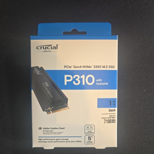Crucial p310 1tb pcie gen4 - 1tb,