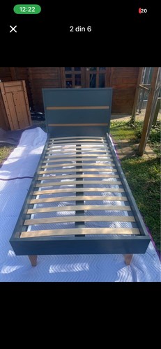 Wood single bed with elite - single,