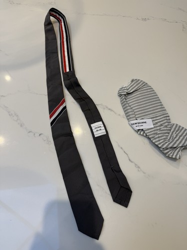 Thom browne rwb stripe - thom, grey