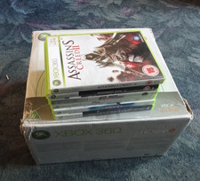 XBOX 360 Elite 120GB Console Bundle Boxed. Games, Cables, Original Packaging etc