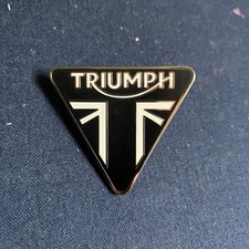 Triumph Logo badge pin art