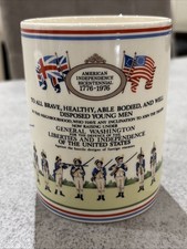 Wedgewood American Independence Bicentennial Collectors 1976 Fathers Day Series
