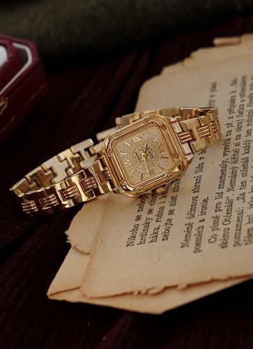 Vintage style gold bracelet - vintage,