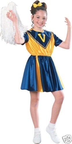Girls cheerleader sport blue - girls,