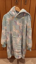 M&S Girls Hoodie Unicorns Age 5-6 Years