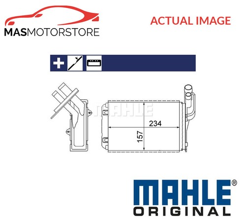 Heater radiator exchanger lhd - radiator,