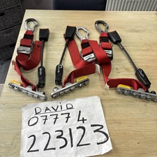 UNWIN Wheelchair Straps With Seat Belt Stalks