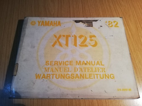 Genuine yamaha xt125 owners - xt125,