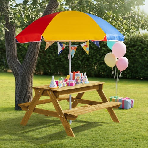 Wooden kids picnic - 1,