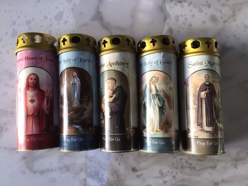 Candles religious set five - religious,