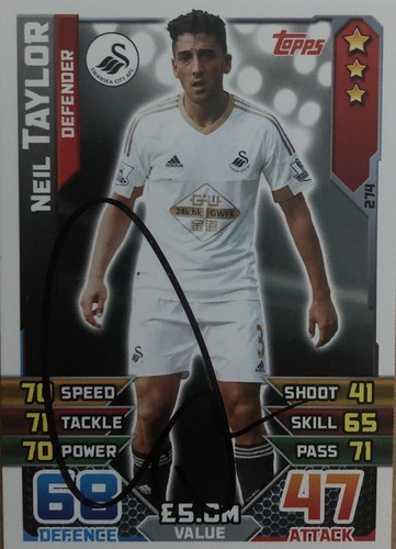Swansea city neil taylor hand - swansea,