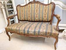 French Antique Louis XV Style 2 Seater Setee for Re-upholstery