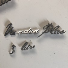 Van den  Plas 3 Litre Badges