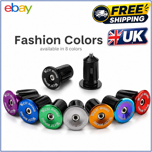 Bicycle bar end - bar, plugs