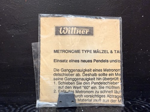Wittner metronome pendulum - wittner,