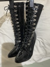 Pleasers Calf Boots Size 7-8 UK