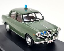 Ixo 1/43 Alfa Romeo Giulietta Polizia Stradale-Italy 1959 Diecast Model Car