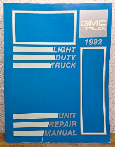 1992 gmc light duty truck - duty,