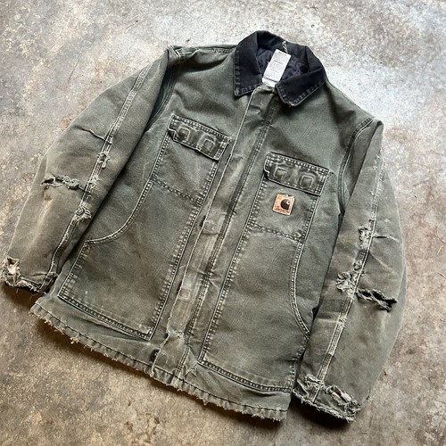 Vintage distressed carhartt - vintage,
