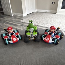 Carrera RC Mario Kart Mario and Yoshi Quad Bike Deluxe Large Untested Bundle - 