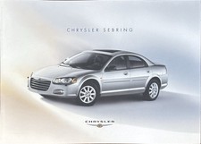 Chrysler Sebring brochure