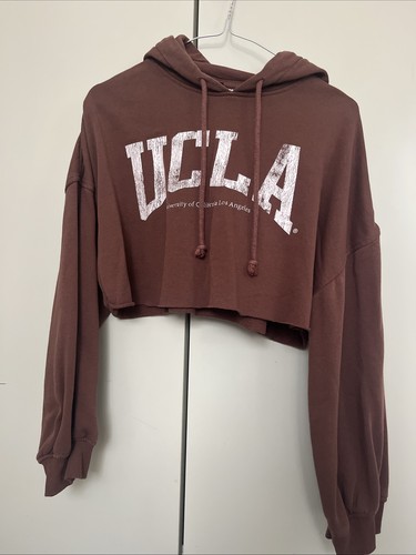 Brown soft ucla hoodie - brown,