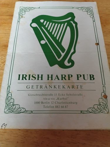Irish harp pub berlin - irish,
