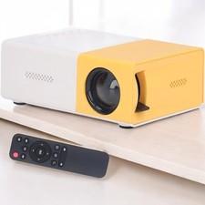 Portable Mini Projector 1920x1080 HD 24‑60in Huge Screen LED Video Projector