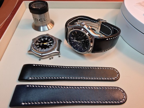 Ebel 3524ch cordovan leather - ebel,